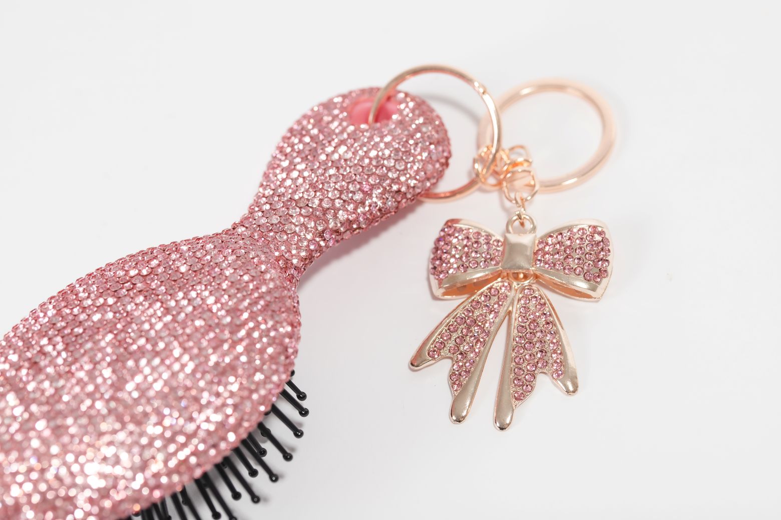 PRE ORDER | Glitz & Glam Keychain Travel Brush