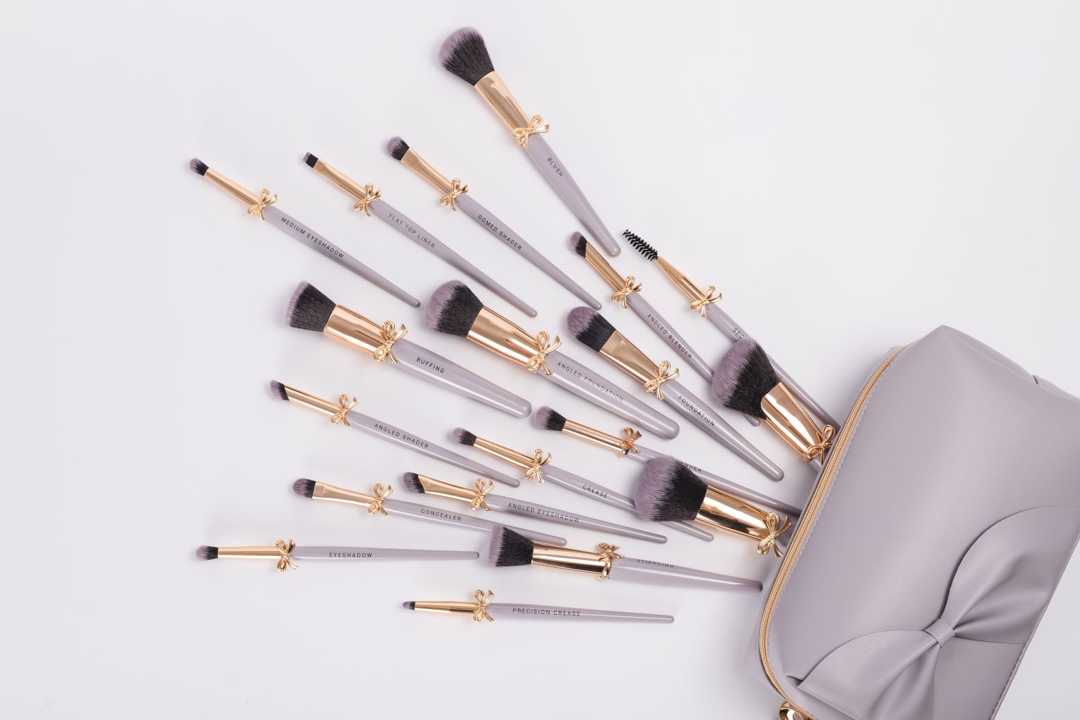 PRE ORDER Lavender Bow Primrose | 19pc Brush set