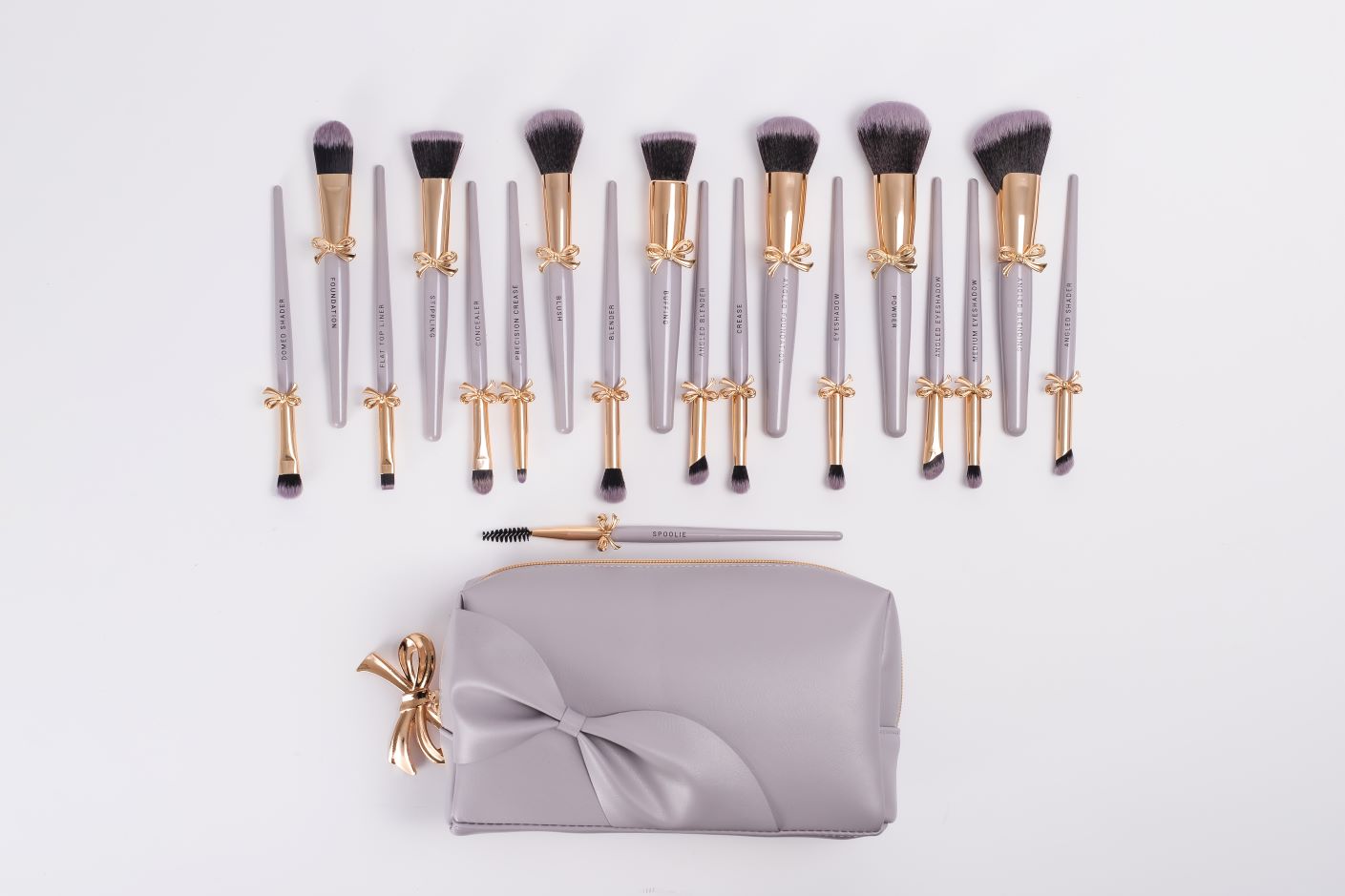 PRE ORDER Lavender Bow Primrose | 19pc Brush set