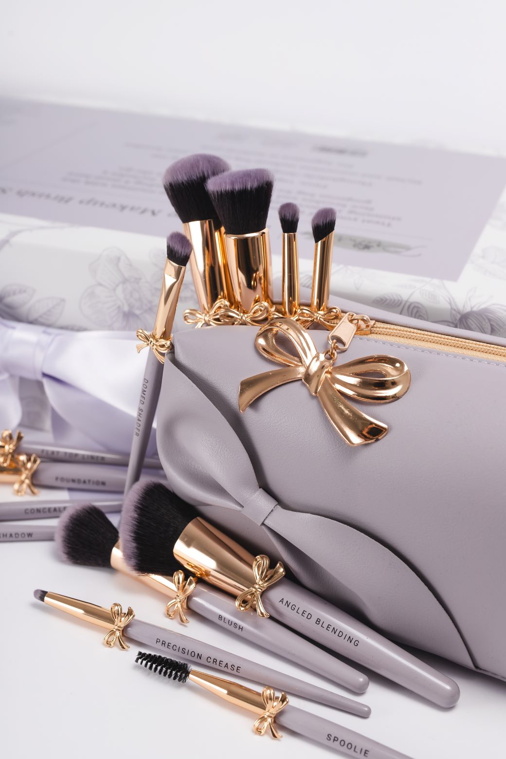 Lavender Bow Primrose | 19pc Brush set