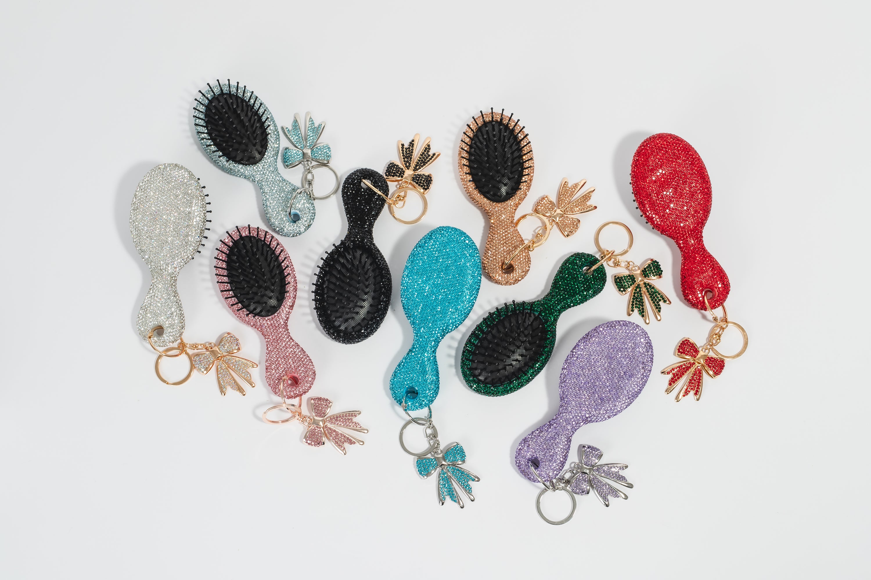 PRE ORDER | Glitz & Glam Keychain Travel Brush