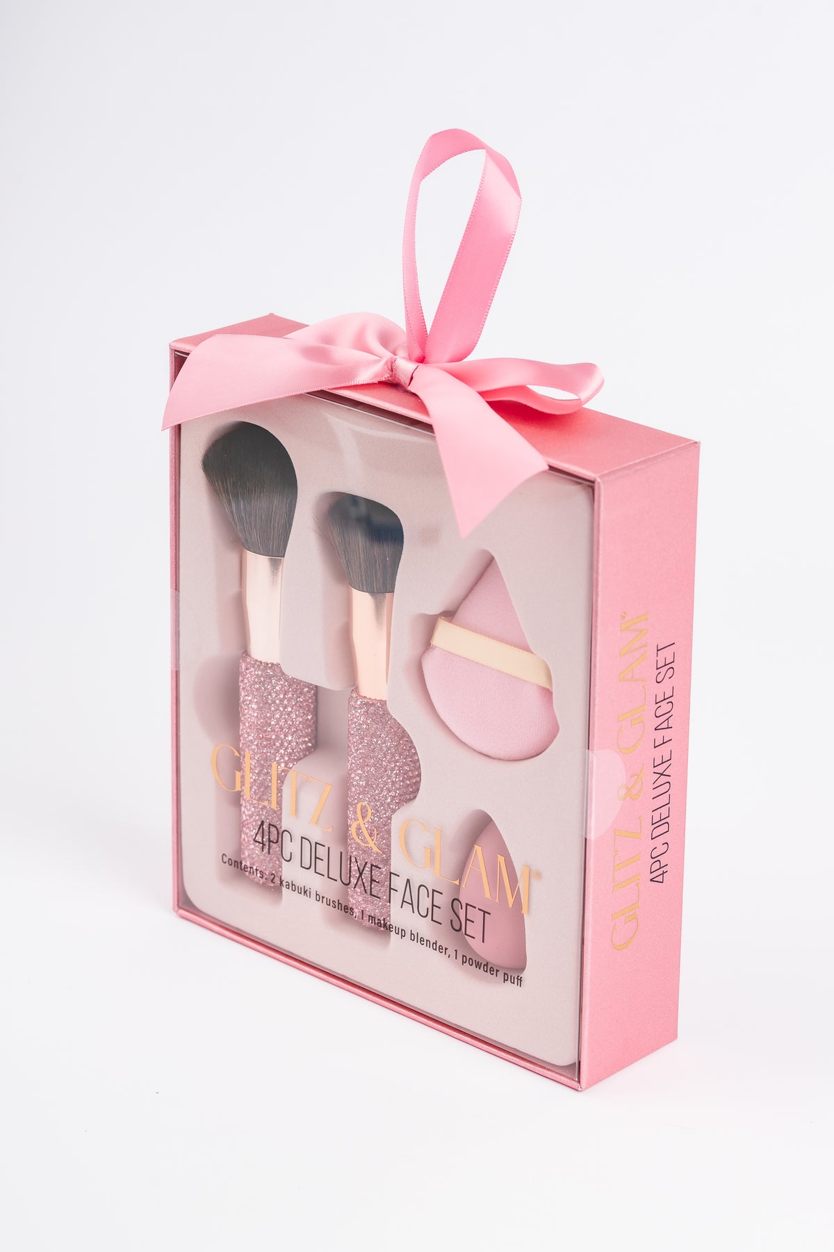 Light Rose Glitz & Glam 4pc Kabuki Face Set GG18749, product photograph 83
