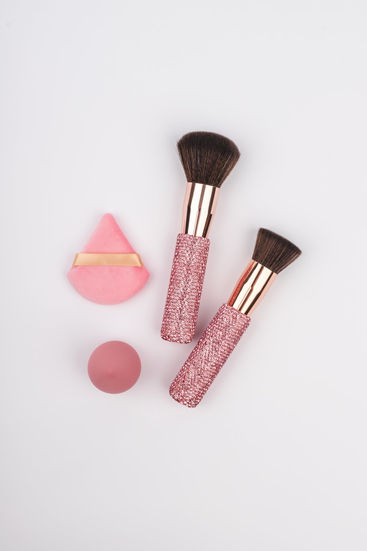 Light Rose Glitz & Glam 4pc Kabuki Face Set GG18749, product photograph 85