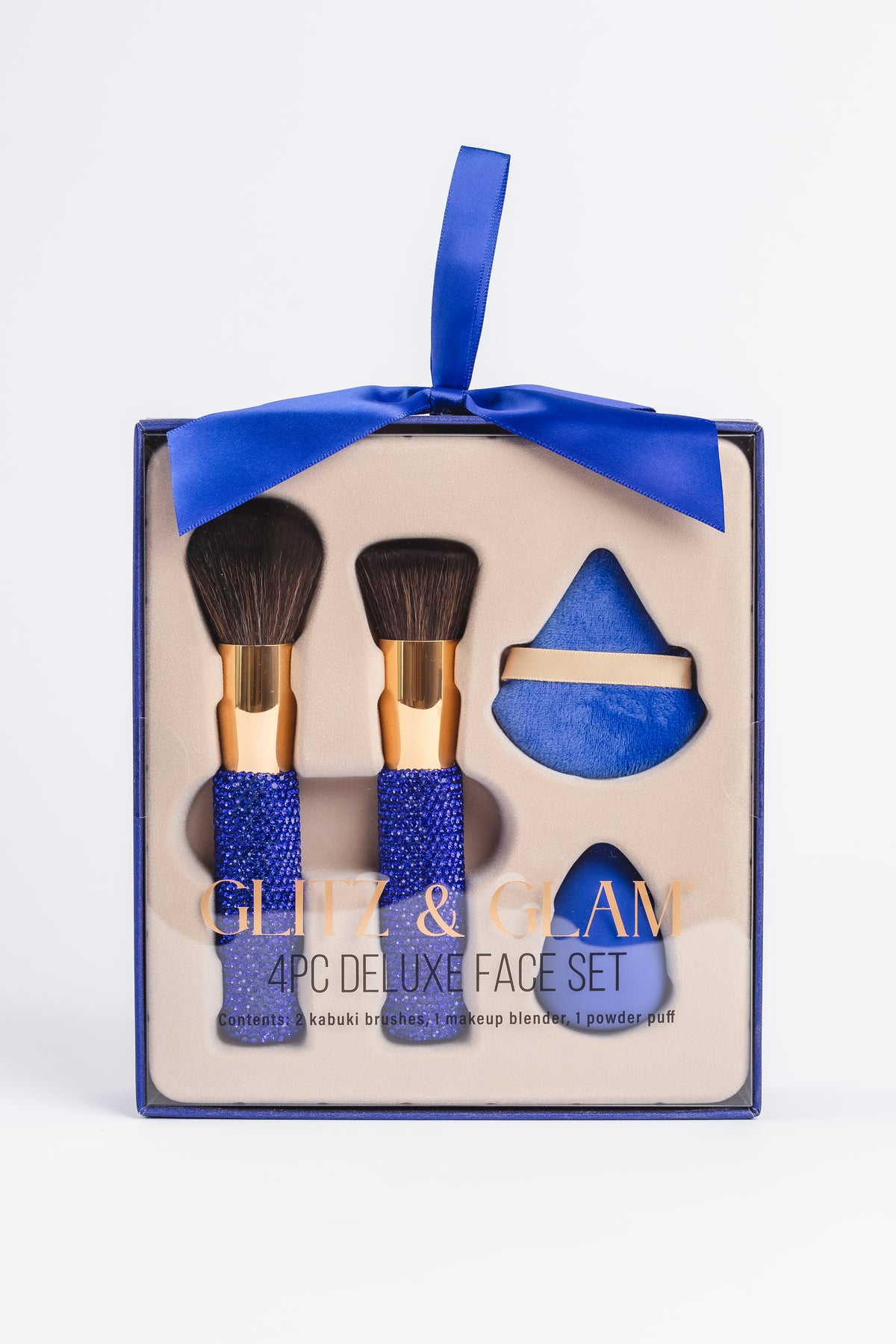 Sapphire Glitz & Glam 4pc Kabuki Face Set GG18754, product photograph 126