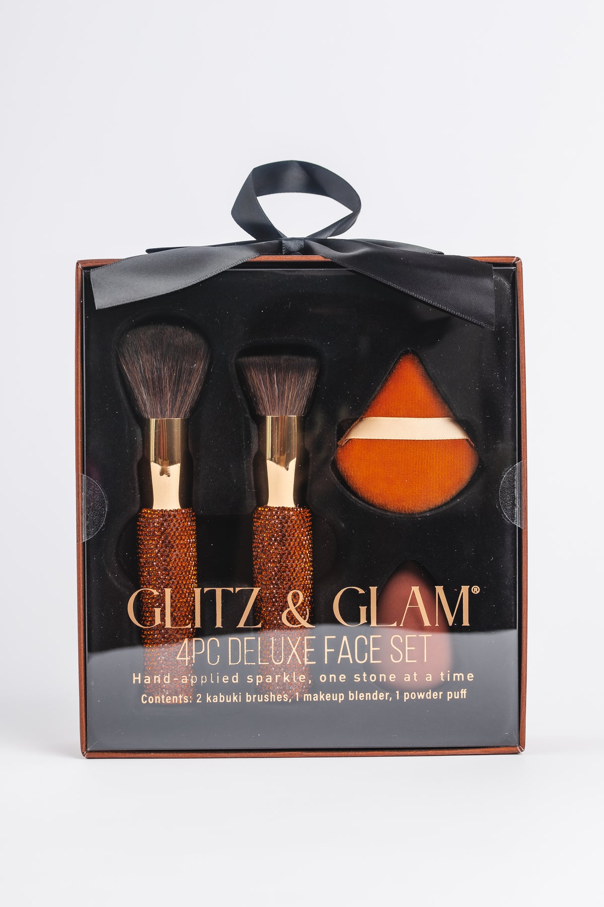 Smoked Topaz Glitz & Glam 4pc Kabuki Face Set GG18852, product photograph 108