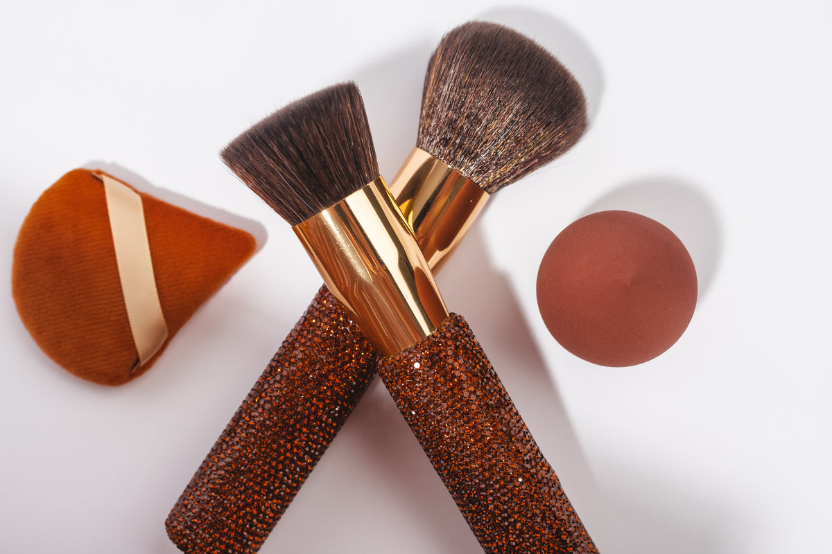 Smoked Topaz Glitz & Glam 4pc Kabuki Face Set GG18852, product photograph 116