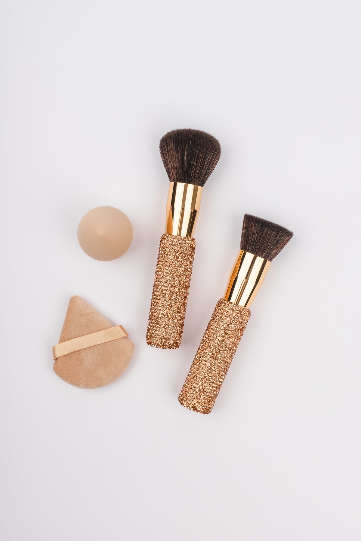 Gold Glitz & Glam 4pc Kabuki Face Set GG26398, product photograph 94