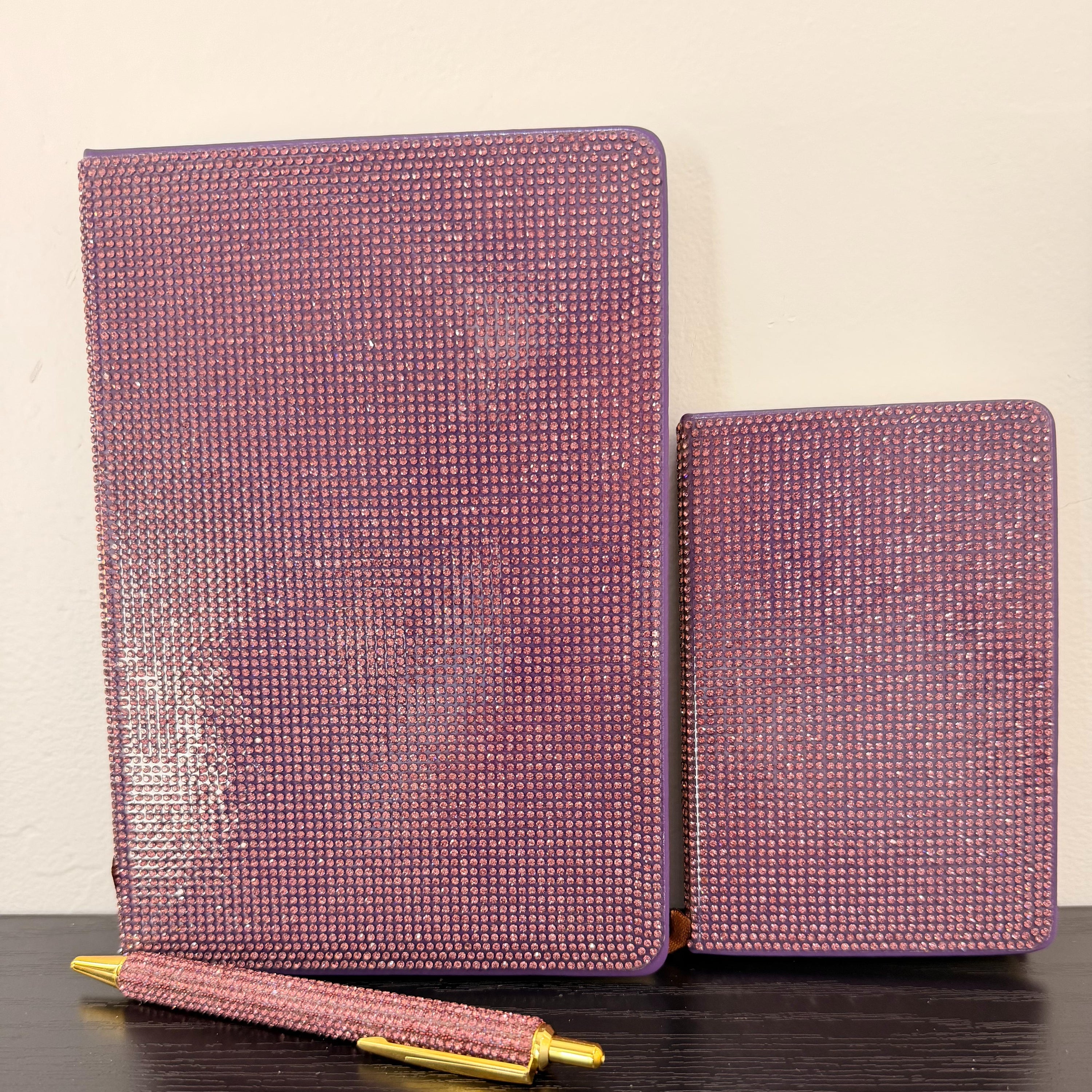Diamond Studded Notebook & Pen Set
