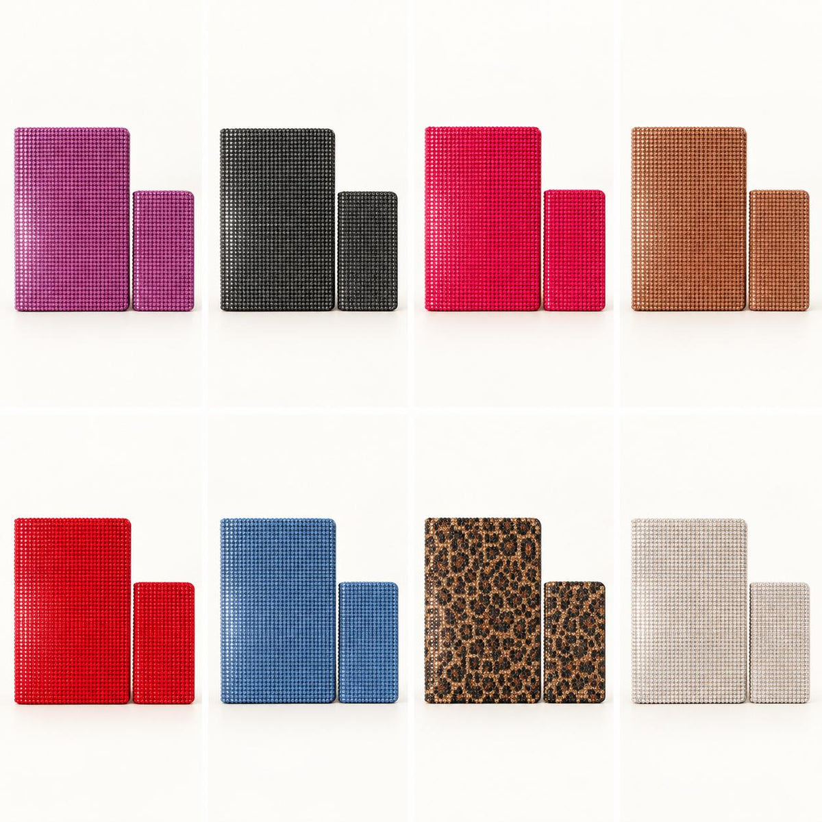 Diamond Studded Notebook Set