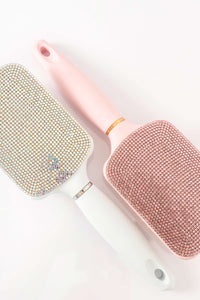 Glitz & Glam BLING Rectangle Paddle Brush