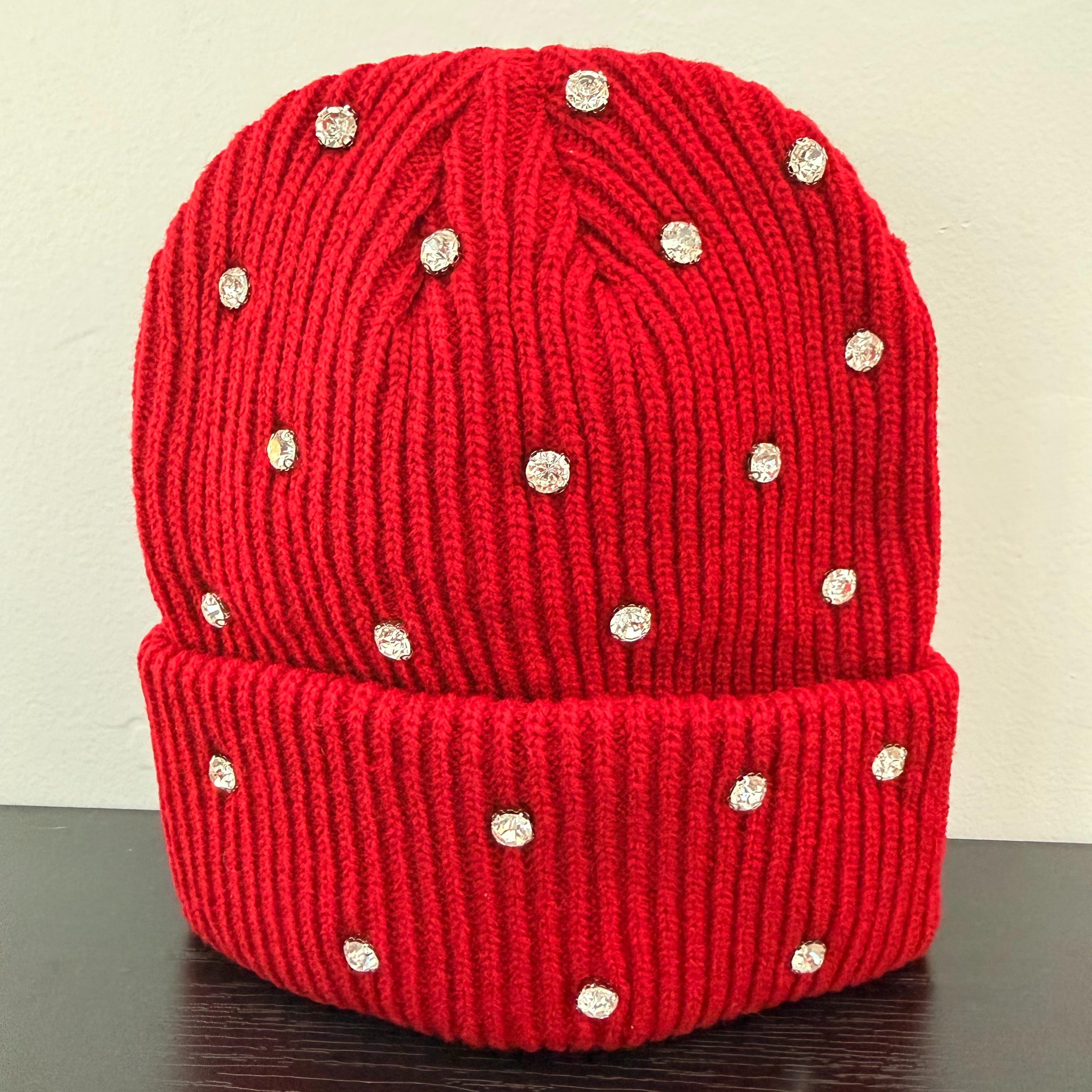 Rhinestone Beanie