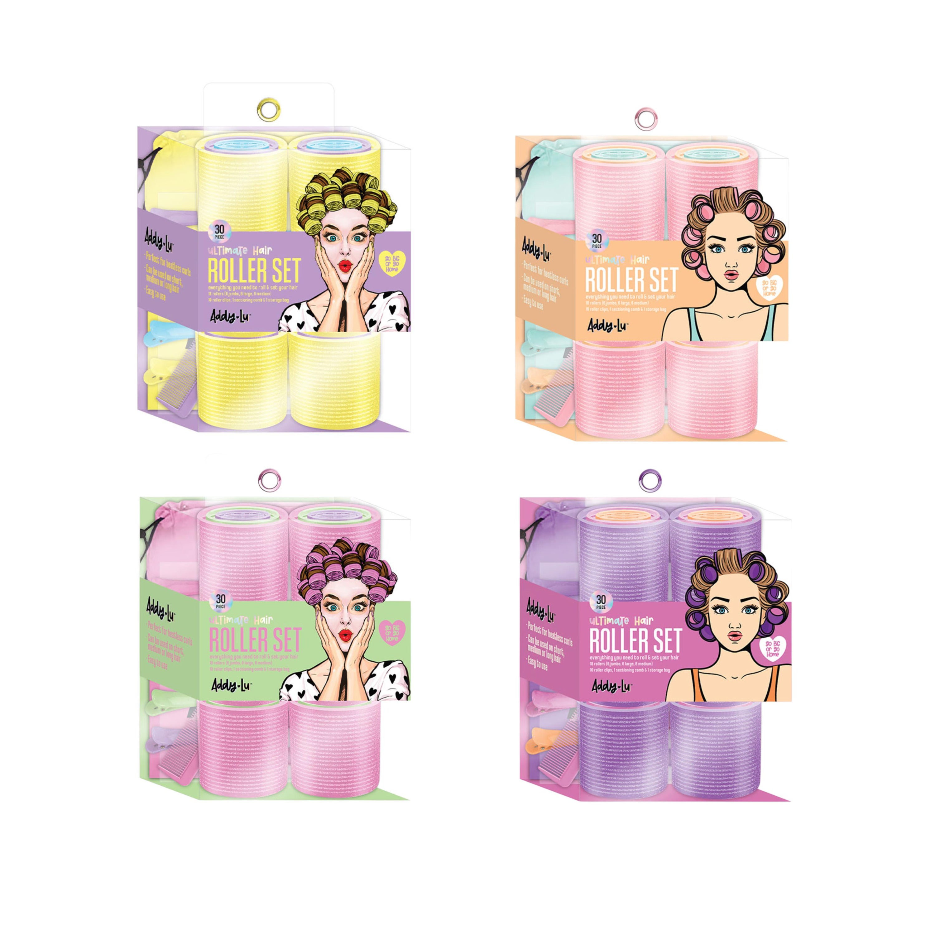 AddyLu Velcro Hair Roller Set