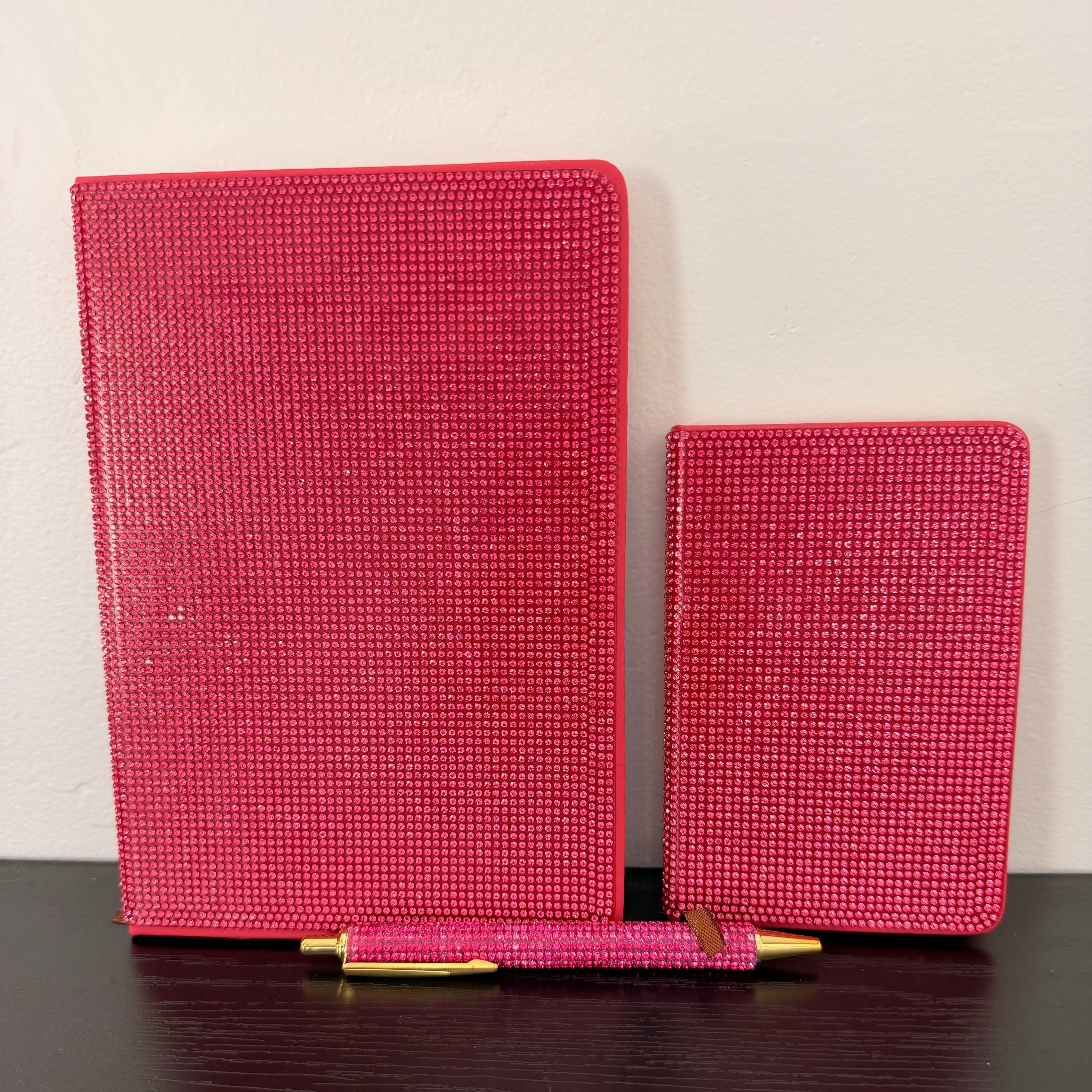 Diamond Studded Notebook & Pen Set