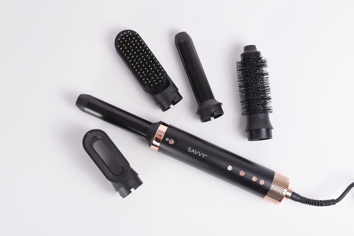 Black Savvy Ceramic 7pc Pro Styler product photo 1