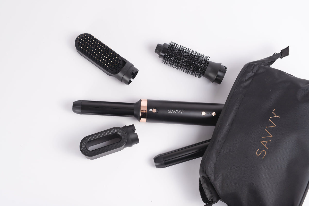 Black Savvy Ceramic 7pc Pro Styler product photo 3