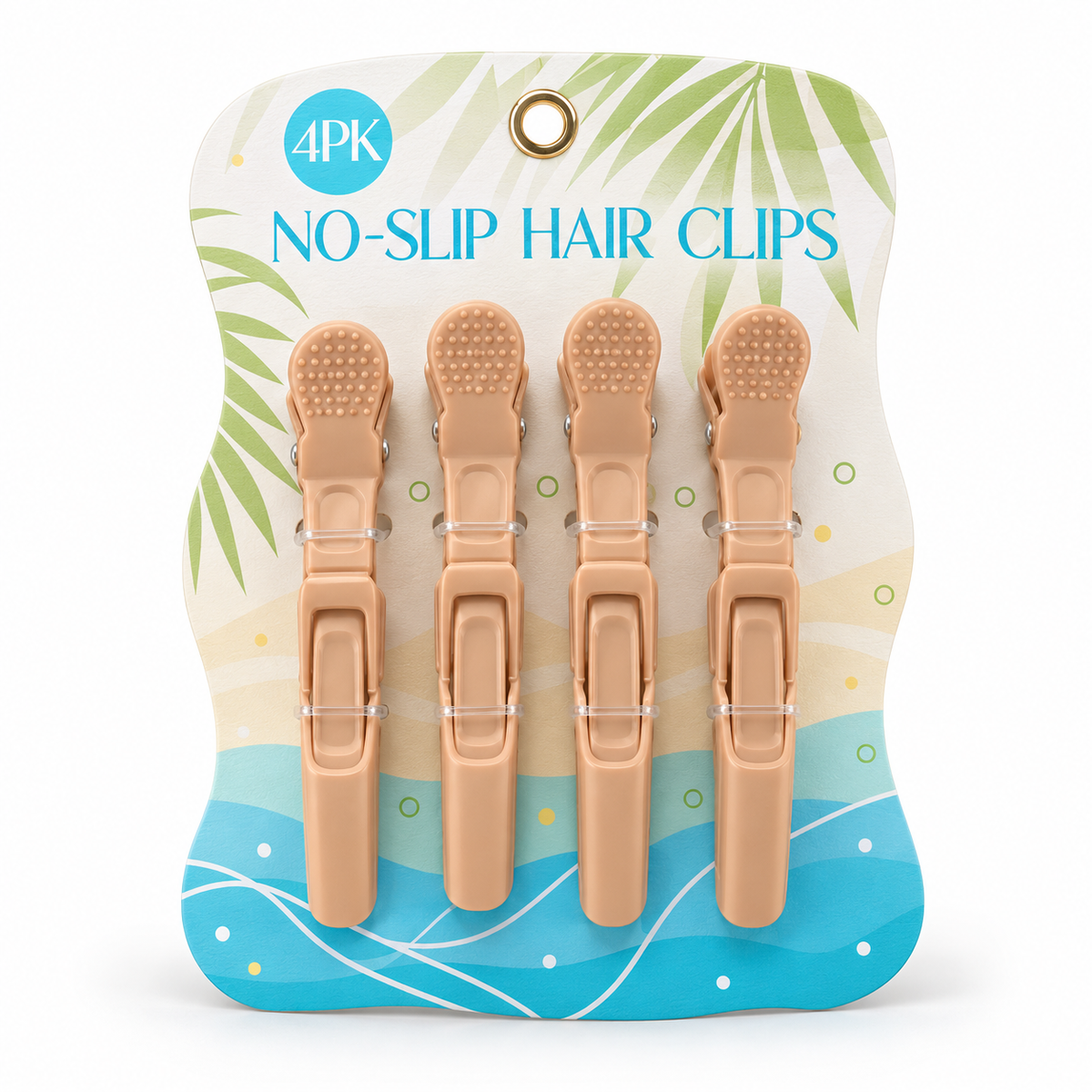 CL0937 Sand and Seaside Beach clips in retail packaging