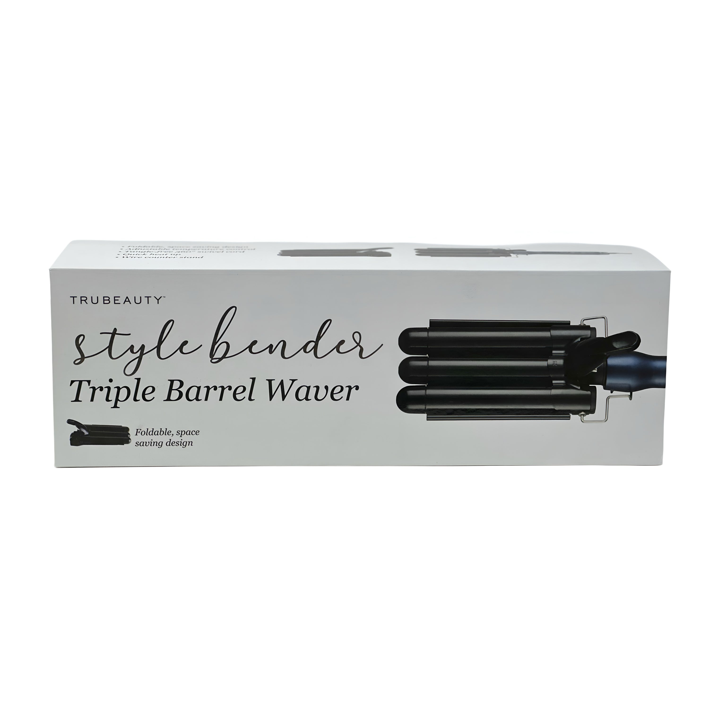 Tru Beauty Style Bender | Triple Barrel Waver