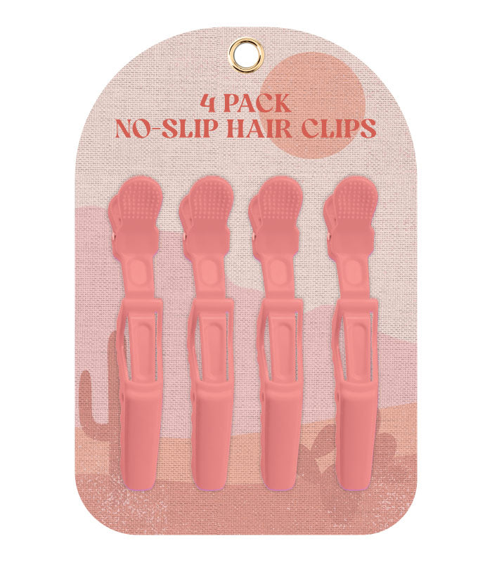 No Slip Hair Clips | Coral & Boho Desert (4 Pack) product photo
