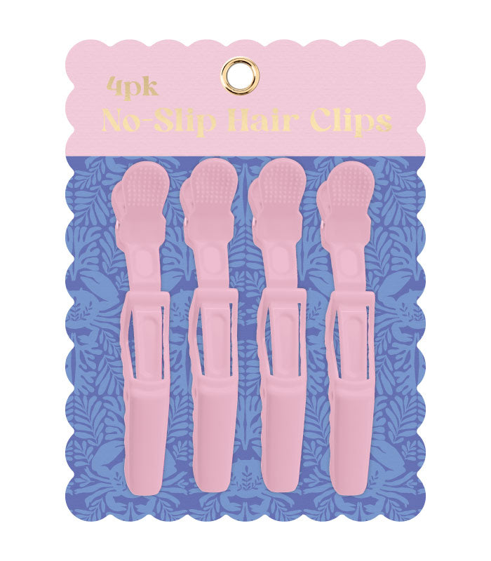 No Slip Hair Clips | Dusty Pink & Modern Crab (4 Pack) product photo