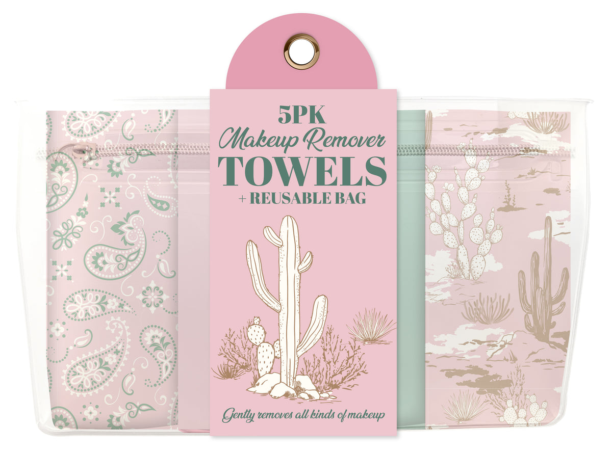 Makeup Remover Towels | Wild West (5 Pack) product photo