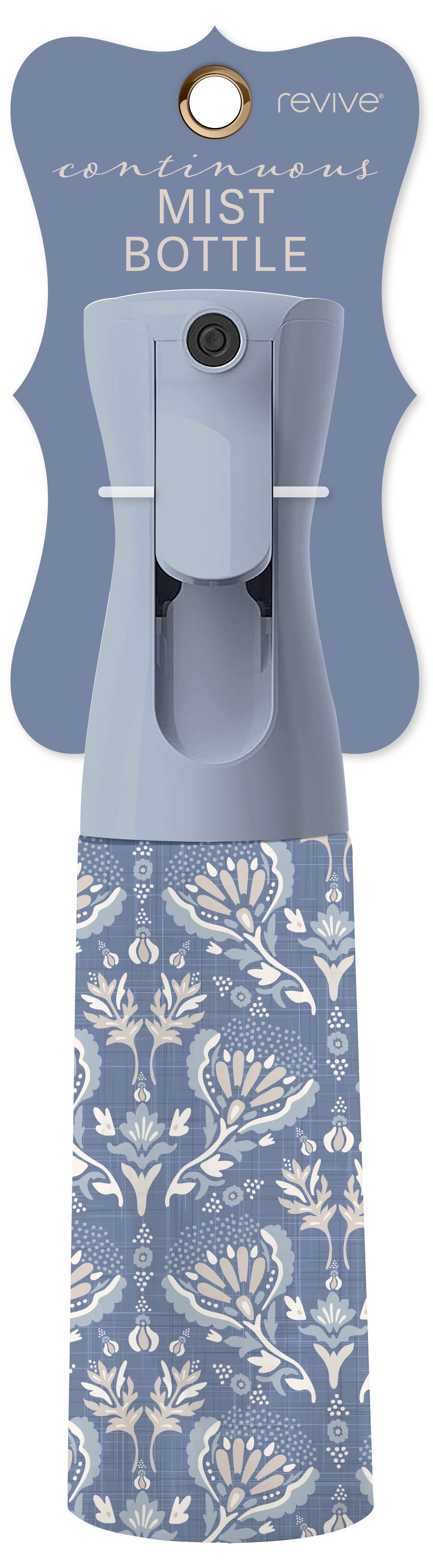 Revive Continuous Mist Bottle | French Blue Shabby Chic Damask product photo