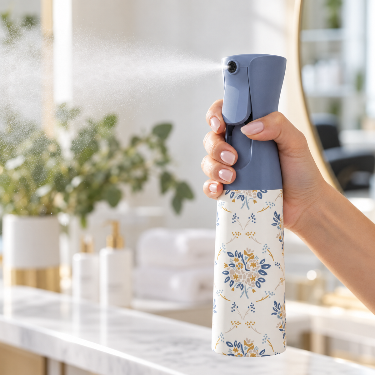 Patterned Continuous Mist Bottle
