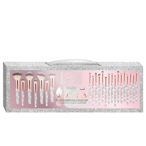 Glitz & Glam | SILVER 28pc Essentials Collection Brush Set | AVAILABLE JANUARY 2024