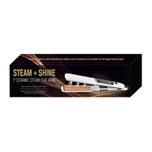 Load image into Gallery viewer, 1-Inch Steam &amp; Shine Flat Iron
