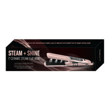 Load image into Gallery viewer, 1-Inch Steam &amp; Shine Flat Iron
