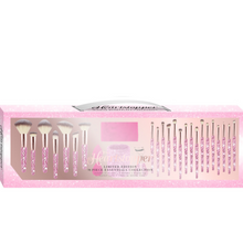 Load image into Gallery viewer, Heartstopper | PINK AND SILVER 28pc Essentials Collection Brush Set
