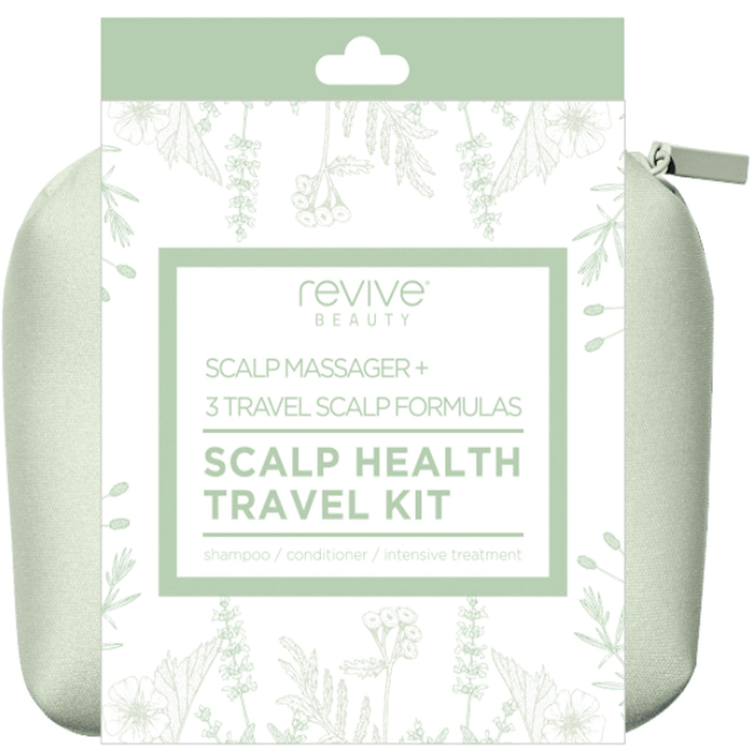 Revive Scalp Health Travel Kit | Charcoal + Lavender + Rosemary